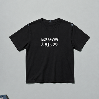 sobreviví a mis 20 tshirt