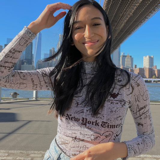 Mesh top New York times